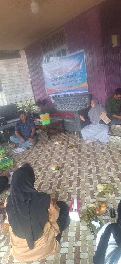 Serap Aspirasi Warga, Pemdes Sepaso Selatan Gelar Review RPJMDes Penggalian Gagasan Tingkat Dusun
